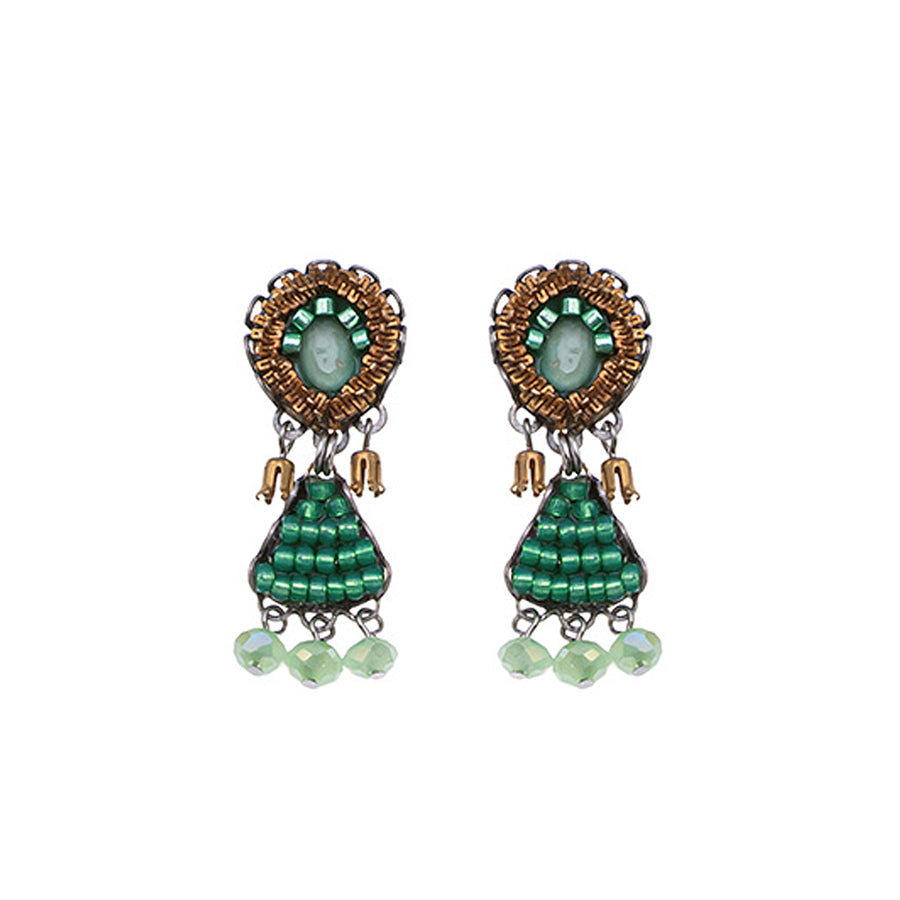 Ayala Bar Jewelry Ayala Bar Seagrass Set, Beadwork Earrings, Ruppia