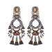 Ayala Bar Jewelry Ayala Bar Shivering Moonlight Set, Chrome Earrings
