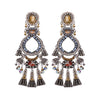 Ayala Bar Jewelry Ayala Bar Shivering Moonlight Set, Chrome Earrings