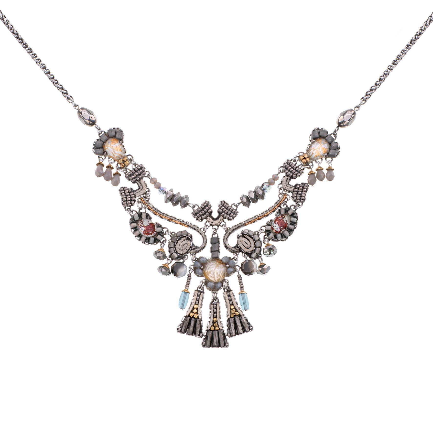 Ayala Bar Jewelry Ayala Bar Shivering Moonlight Set, Mirror Necklace