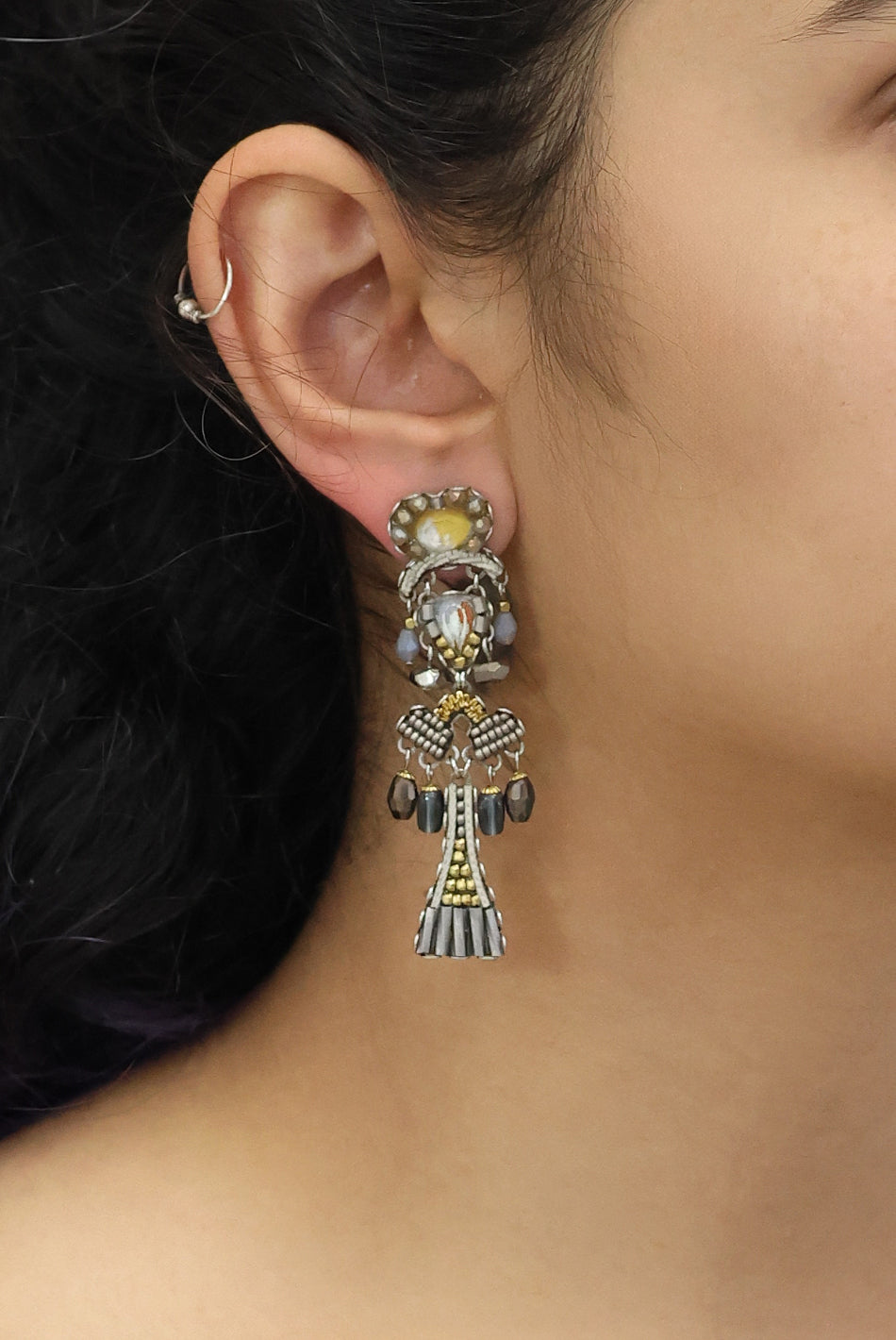 Ayala Bar Jewelry Ayala Bar Shivering Moonlight Set, Mist Earrings