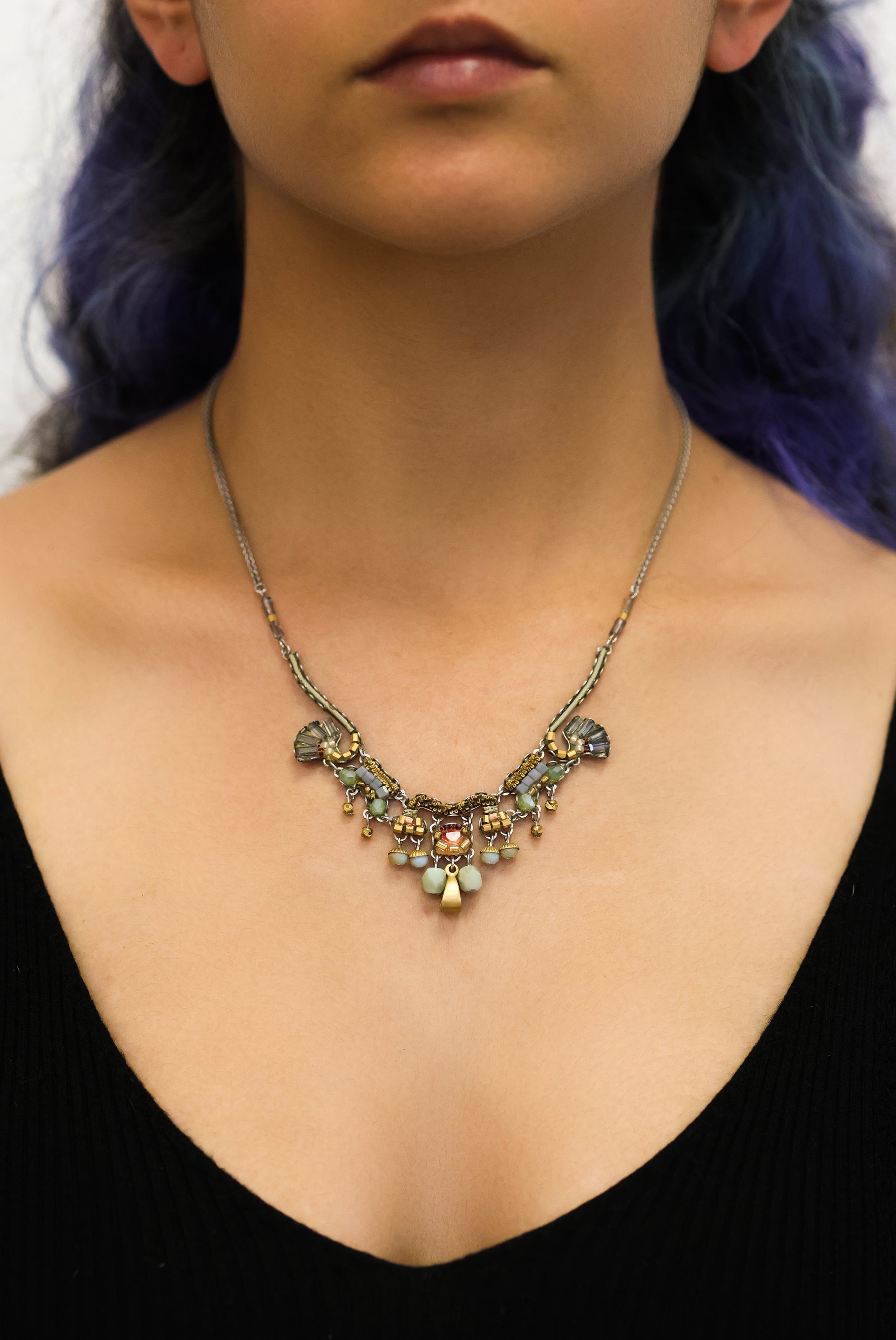 Ayala Bar Jewelry Ayala Bar Small Delicate Necklace Metallic Medley Set, Dolu