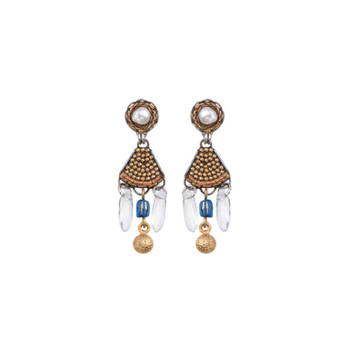 Ayala Bar Jewelry Ayala Bar Small Earrings Gold Totem Set, Sacra