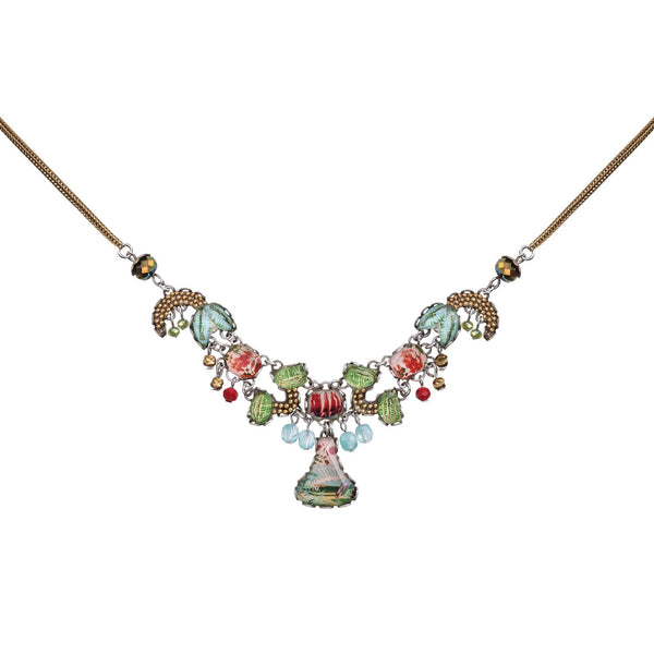 Ayala Bar Jewelry Ayala Bar Small Necklace Flower Garden   Set, Miarigold
