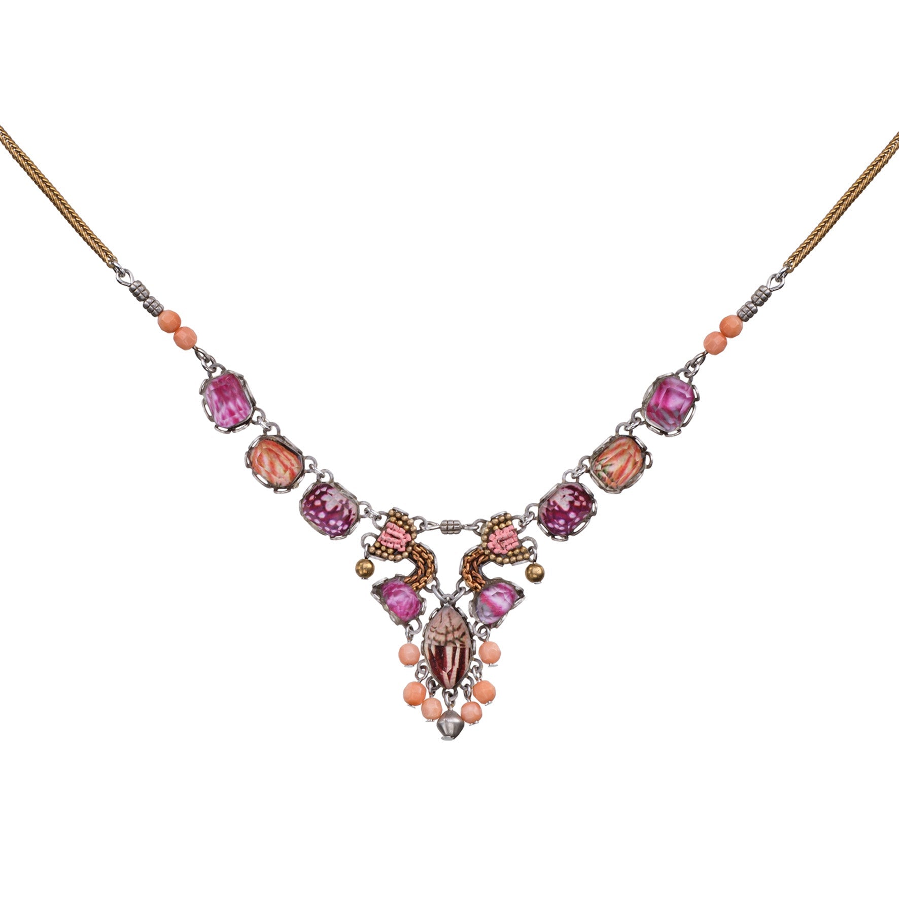 Ayala Bar Jewelry Ayala Bar Small Subtle Necklace Rose Embrace Set, Brooke
