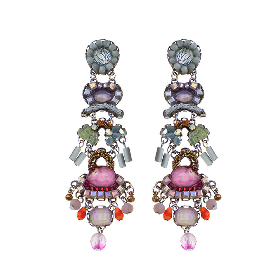 Ayala Bar Jewelry Ayala Bar Spring Awakening Set, Long Beaded Earrings, Corola