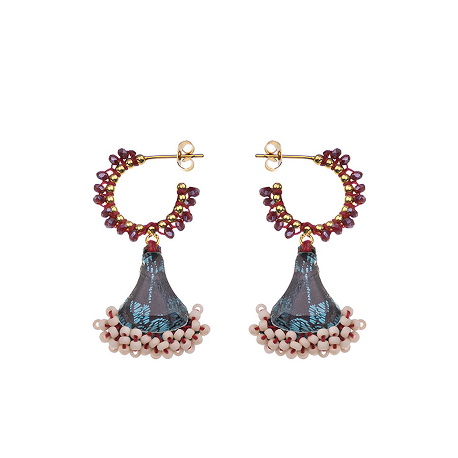 Ayala Bar Jewelry Ayala Bar Summer Skies Set, Beaded Drop Earrings, Starlight