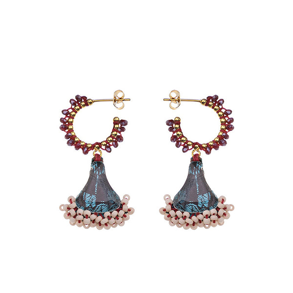 Ayala Bar Jewelry Ayala Bar Summer Skies Set, Beaded Drop Earrings, Starlight