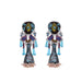 Ayala Bar Jewelry Ayala Bar Summer Skies Set, Designer Beaded Earrings, Star