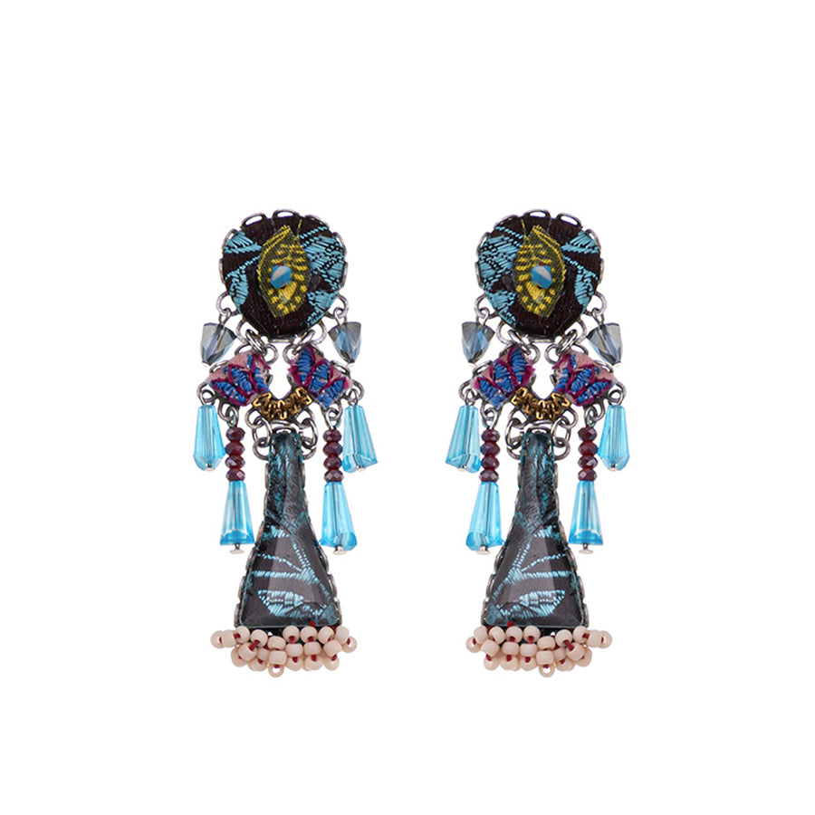 Ayala Bar Jewelry Ayala Bar Summer Skies Set, Designer Beaded Earrings, Star