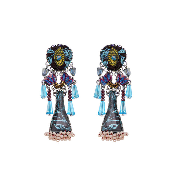 Ayala Bar Jewelry Ayala Bar Summer Skies Set, Designer Beaded Earrings, Star