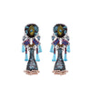 Ayala Bar Jewelry Ayala Bar Summer Skies Set, Designer Beaded Earrings, Star