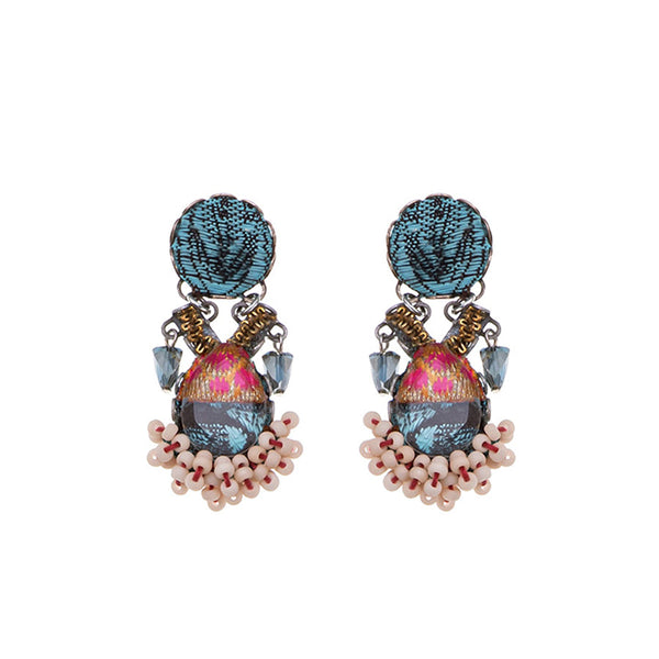 Ayala Bar Jewelry Ayala Bar Summer Skies Set, Handmade Earrings, Moonlight