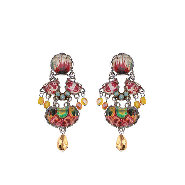 Ayala Bar Jewelry Ayala Bar Sunflower Surprise Set, Casual Glass Earrings, Bliss