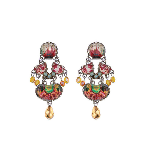Ayala Bar Jewelry Ayala Bar Sunflower Surprise Set, Casual Glass Earrings, Bliss