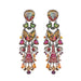 Ayala Bar Jewelry Ayala Bar Sunflower Surprise Set, Colorful Glass Long Earrings, Ambe