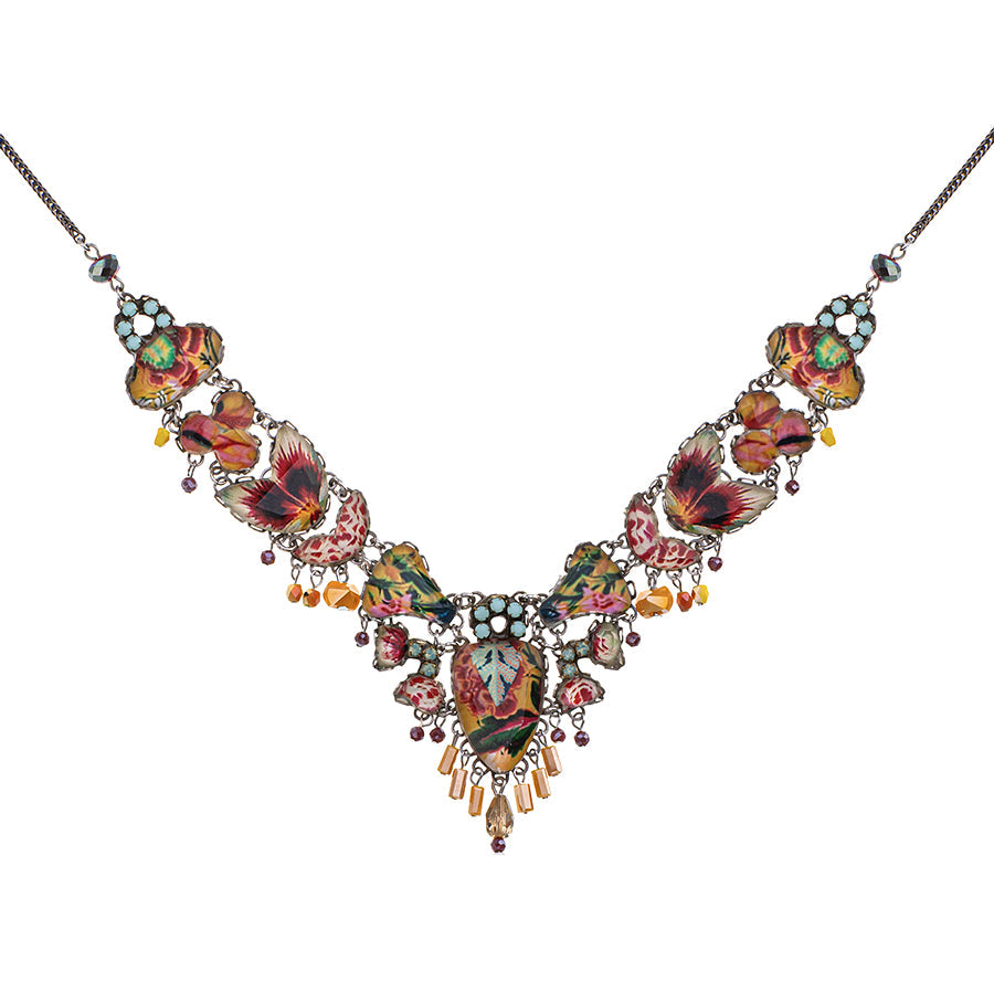Ayala Bar Jewelry Ayala Bar Sunflower Surprise Set, Colorful Glass Necklace, Meadow