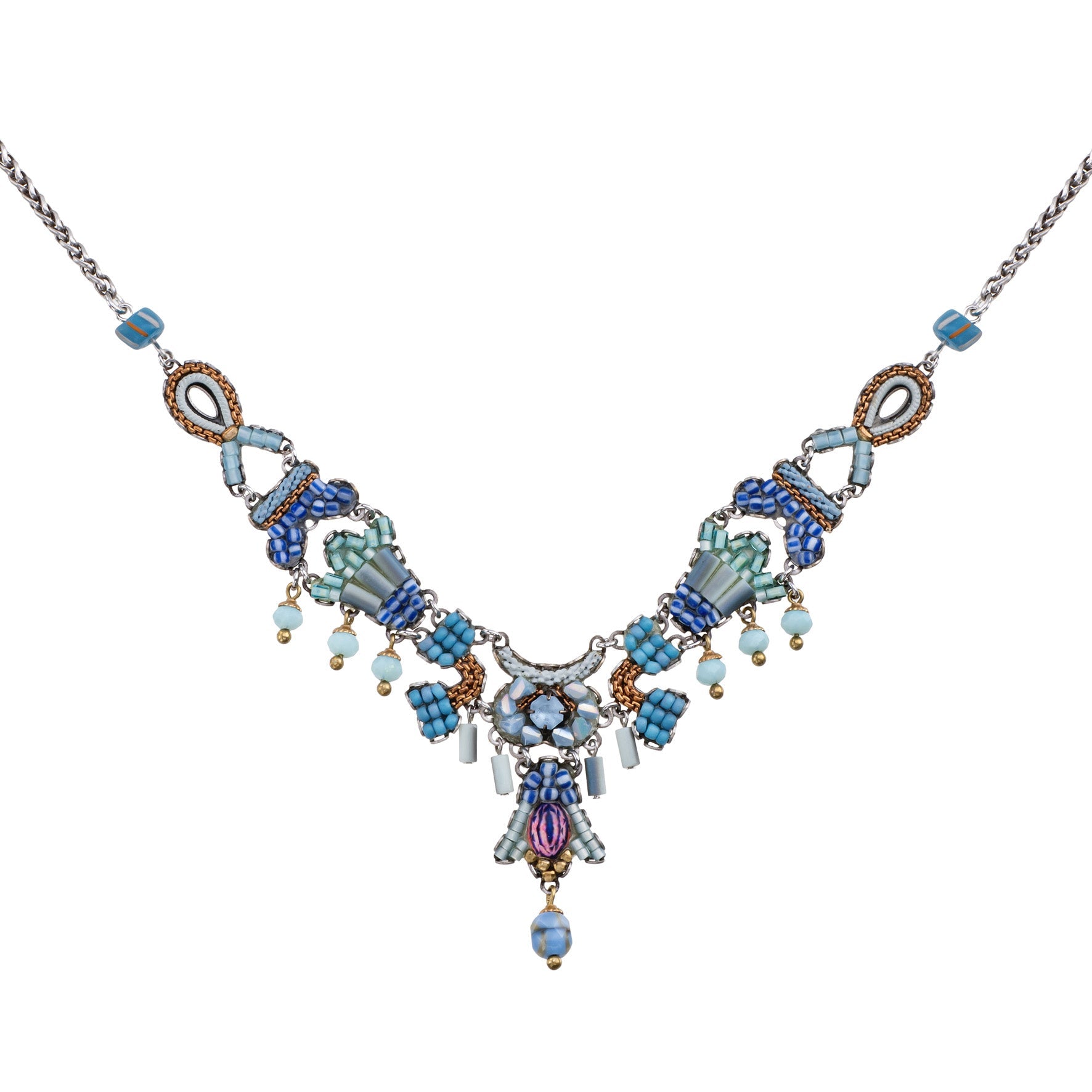 Ayala Bar Jewelry Ayala Bar Timeless Necklace Blue Bird Set, Parrot