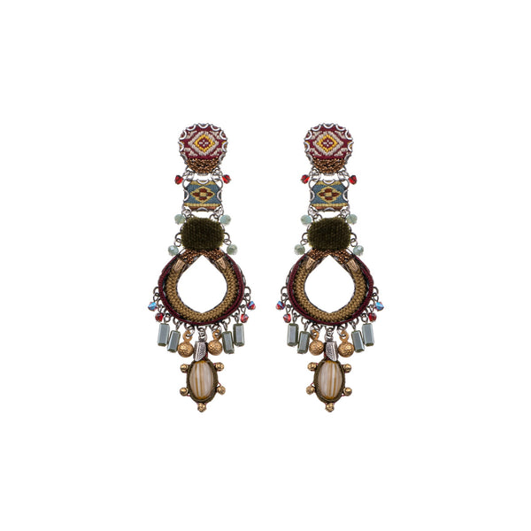Ayala Bar Jewelry Ayala Bar Vintage Gold Set, Earring,Kusa