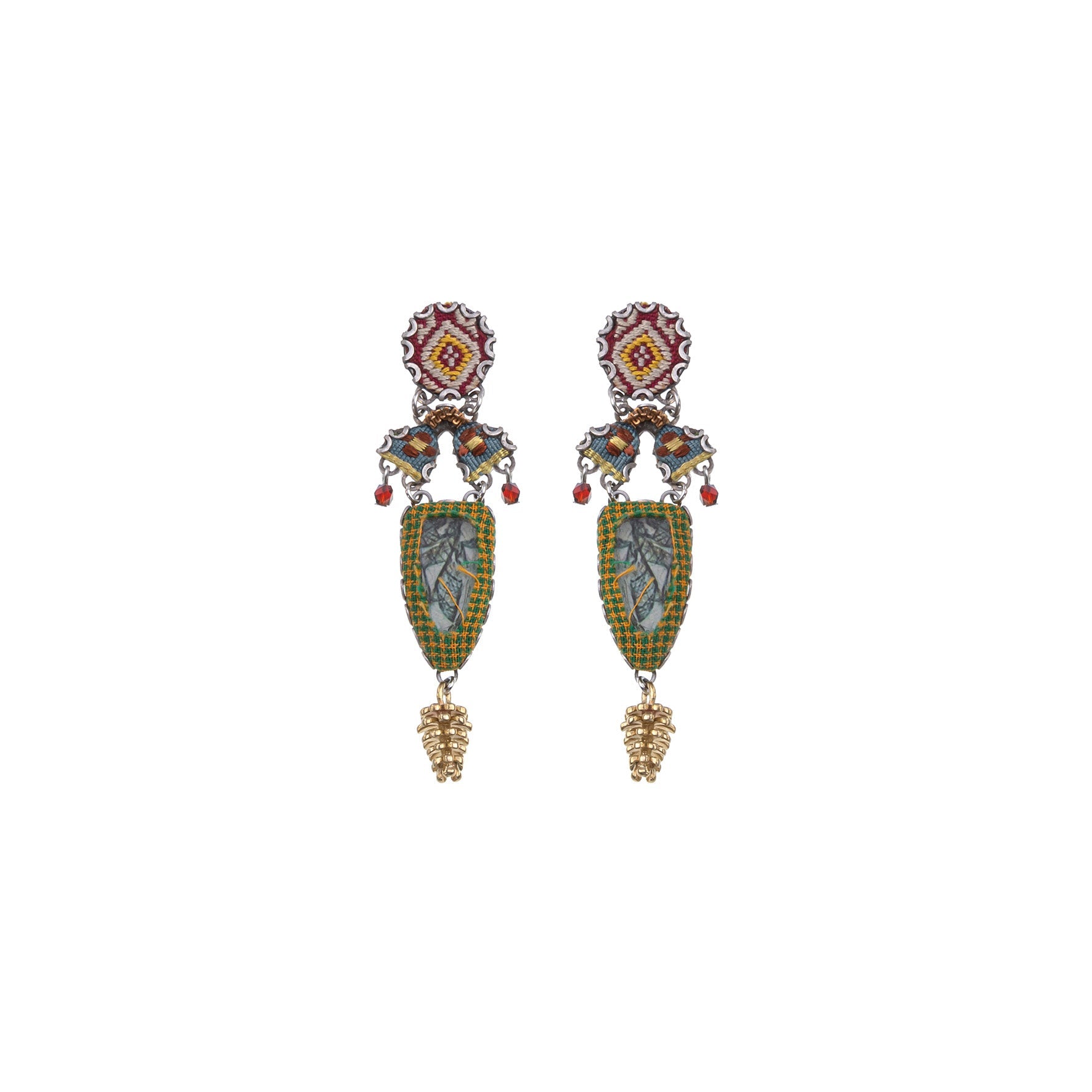 Ayala Bar Jewelry Ayala Bar Vintage Gold Set,Elegant Earring,Kshetra