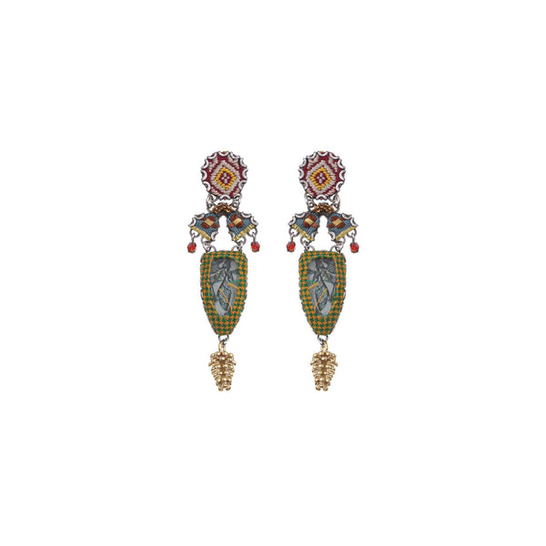 Ayala Bar Jewelry Ayala Bar Vintage Gold Set,Elegant Earring,Kshetra