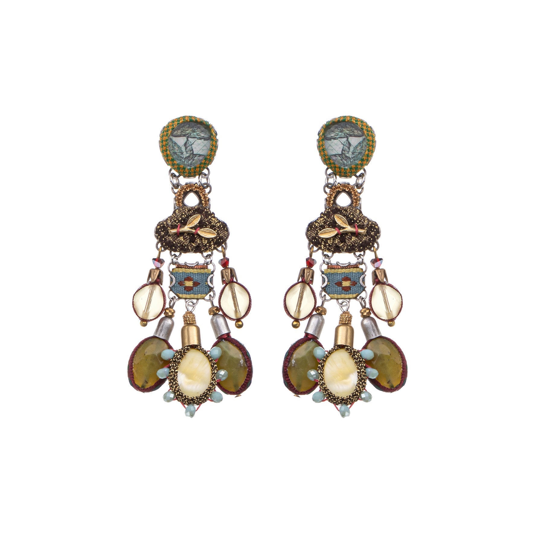 Ayala Bar Jewelry Ayala Bar Vintage Gold Set,Statement Earring,Prato
