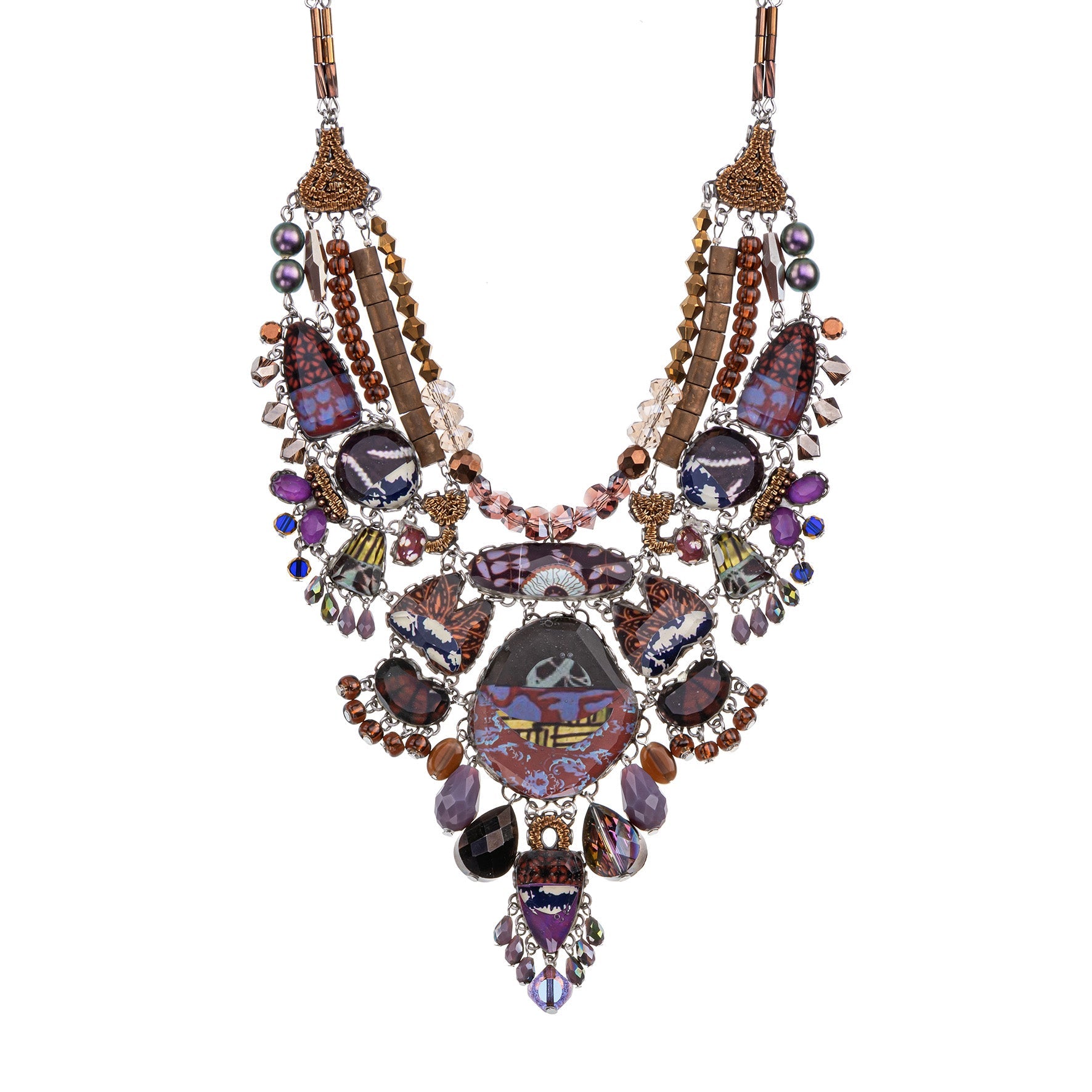 Ayala Bar Jewelry Ayala Bar Winter Warmth Set,Ornat Necklace, Terra