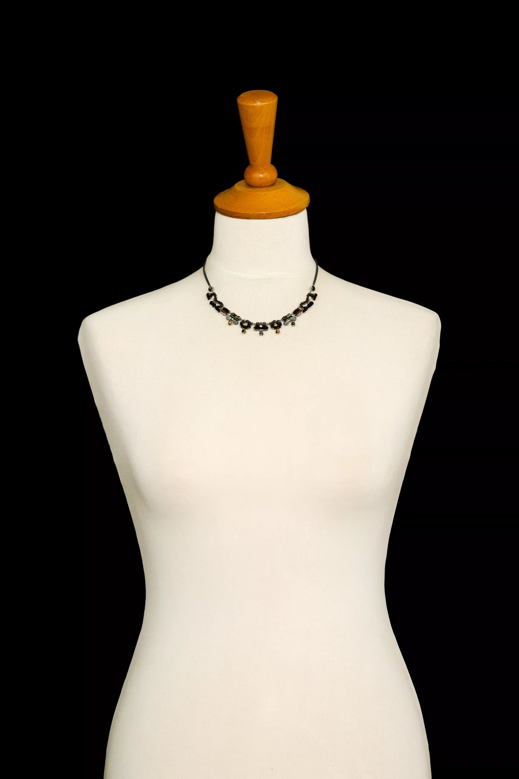 Ayala Bar Jewelry Ayalar Bar Black Small Necklace Black Forest Set, Kala
