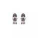 Ayala Bar Jewelry Ayalar Bar Black Stud Earrings Black Forest Set, Utswala