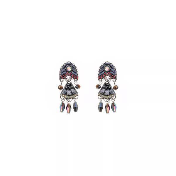 Ayala Bar Jewelry Ayalar Bar Black Stud Earrings Black Forest Set, Utswala