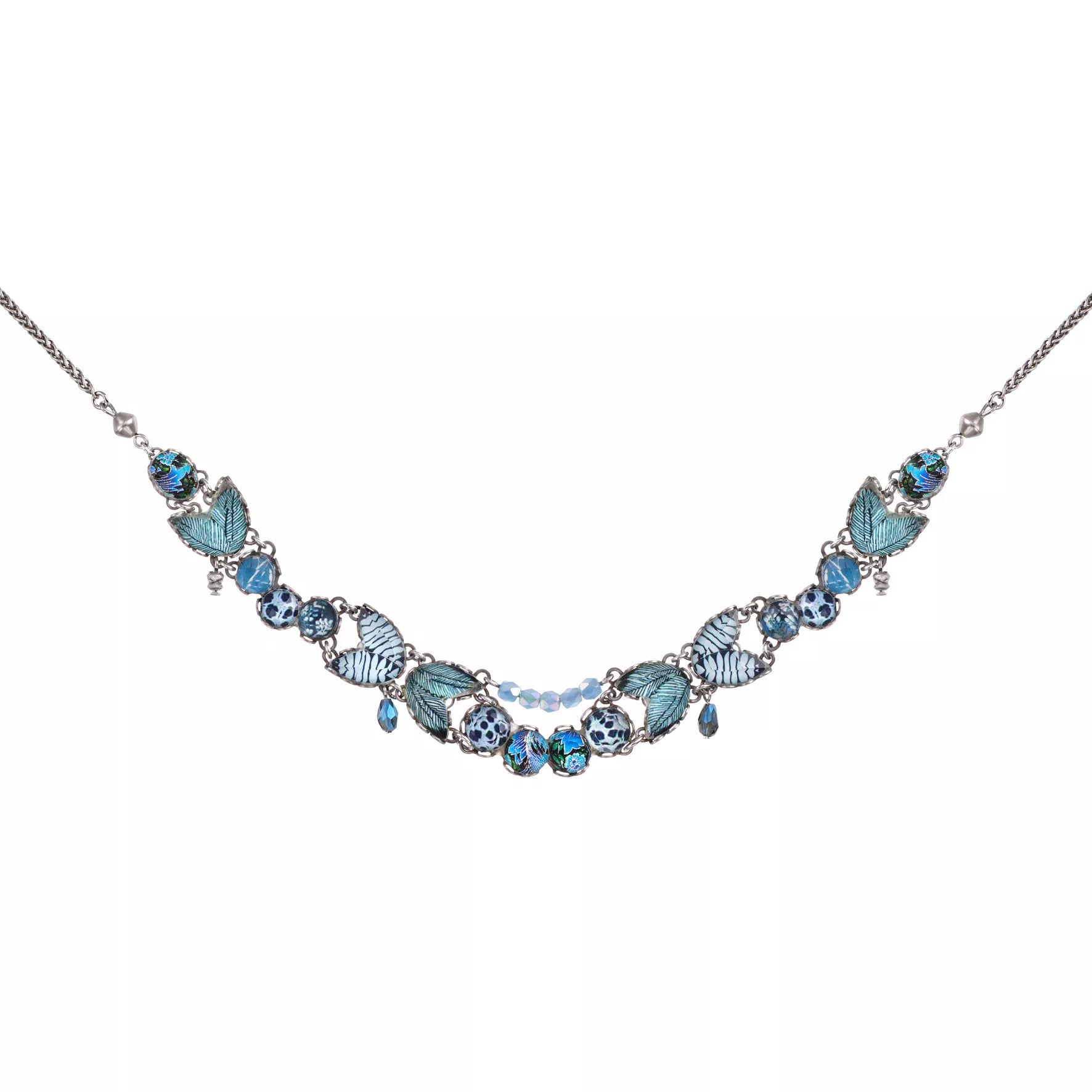 Ayalar Bar Blue Cassual Necklace Deep Sea Set Talia ShopTheAddison