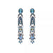 Ayala Bar Jewelry Ayalar Bar Blue Long Earrings Deep Sea Set, Marina