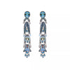 Ayala Bar Jewelry Ayalar Bar Blue Long Earrings Deep Sea Set, Marina