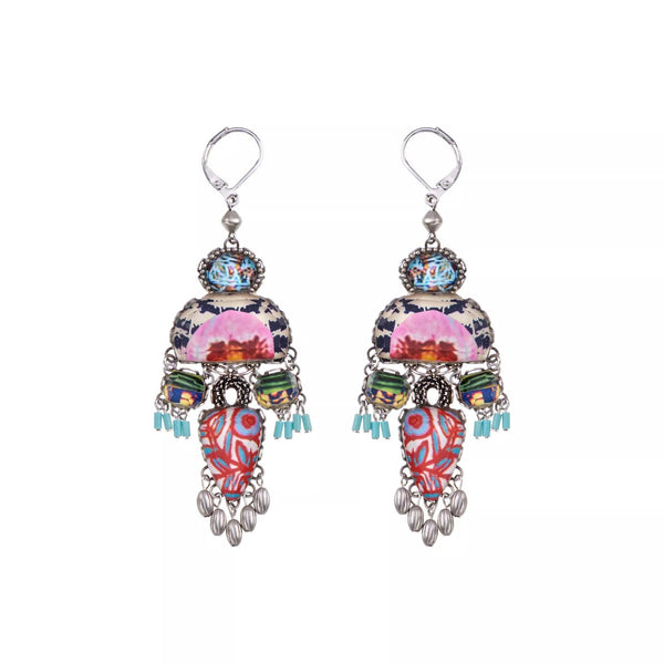 Ayala Bar Jewelry Ayalar Bar Colorful Dangling Earrings Carnival Set, Fiesta