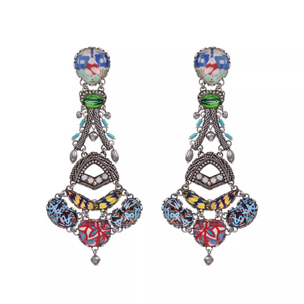 Ayala Bar Jewelry Ayalar Bar Colorful Long Earrings Carnival Set, Jolly