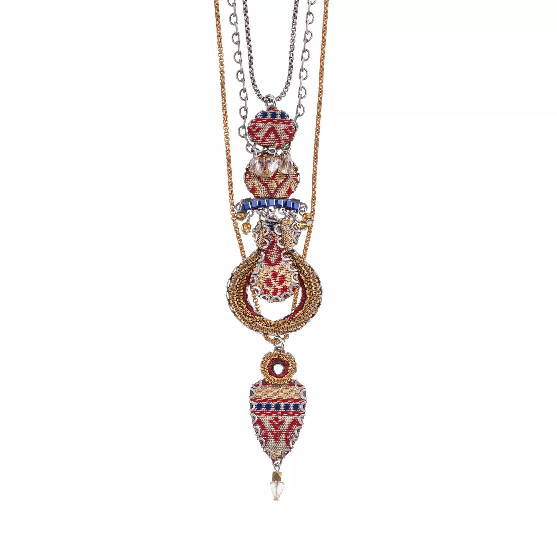Ayala Bar Jewelry Ayalar Bar Gold Long Necklace Royal Gold Set, Jin