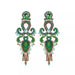 Ayala Bar Jewelry Ayalar Bar Green Chandelier Earrings Grassland Set, Aileen