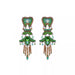 Ayala Bar Jewelry Ayalar Bar Green Female Earrings Grassland Set, Savitri