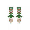 Ayala Bar Jewelry Ayalar Bar Green Female Earrings Grassland Set, Savitri