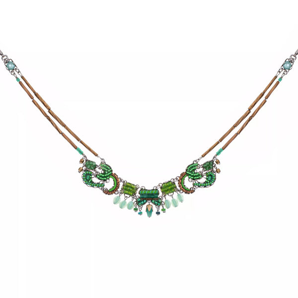 Ayala Bar Jewelry Ayalar Bar Green Small Necklace Grassland Set, Blade