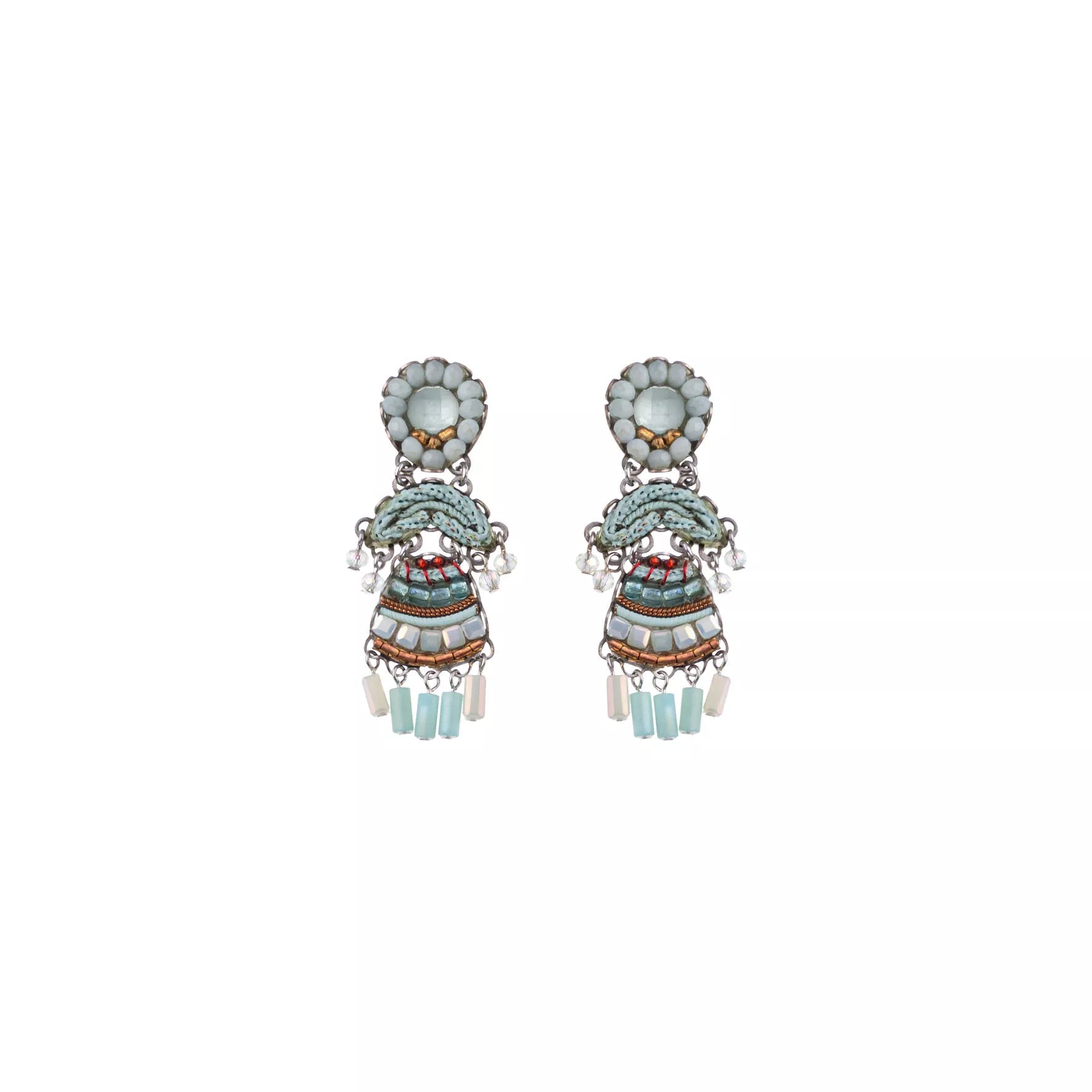 Ayala Bar Jewelry Ayalar Bar Mint Beaded Earrings Mint Flavor Set, Kiran