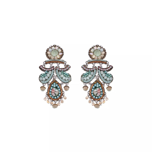 Ayala Bar Jewelry Ayalar Bar Mint Flower Earrings Mint Flavor Set, Aruna