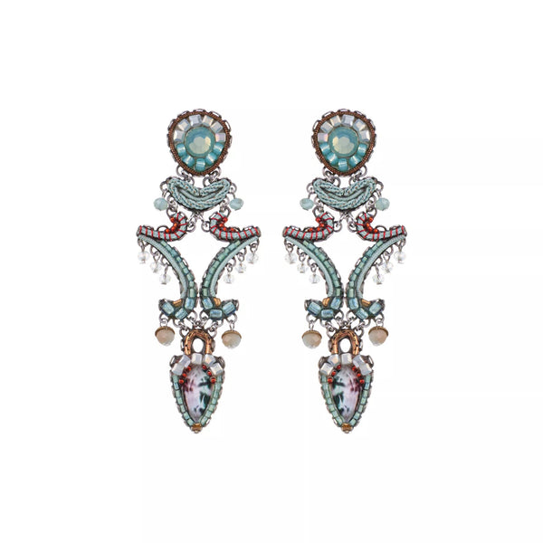 Ayala Bar Jewelry Ayalar Bar Mint Long Earrings Mint Flavor Set, Nurit
