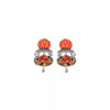 Ayala Bar Jewelry Ayalar Bar Orange Casual Earrings Embroidered Dream Set, Noor