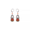 Ayala Bar Jewelry Ayalar Bar Orange Dangling Earrings Embroidered Dream Set, Yuko