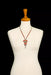 Ayala Bar Jewelry Ayalar Bar Orange Long Necklace Embroidered Dream Set, Lily