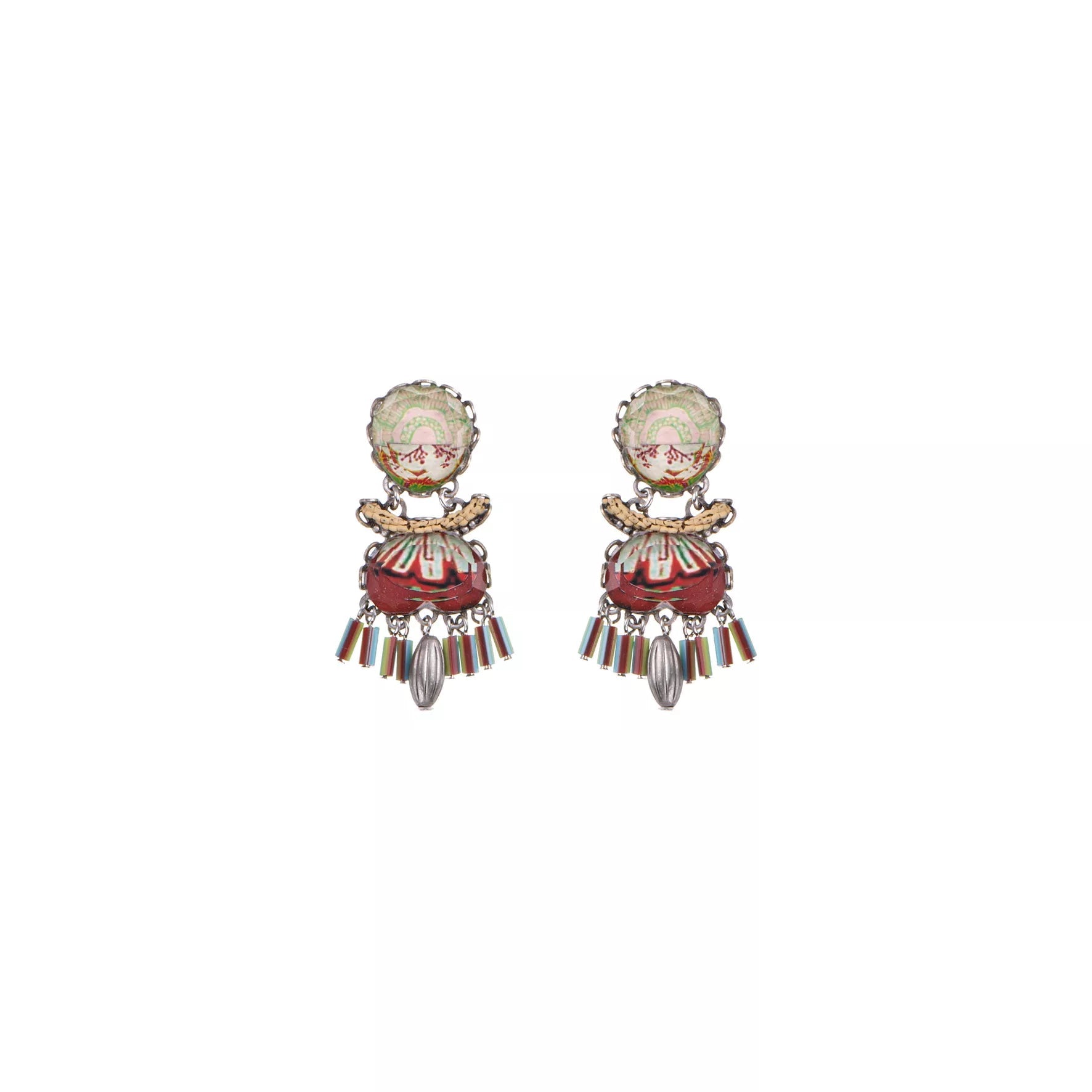 Ayala Bar Jewelry Ayalar Bar Pastel Casual Earrings Summer Fields Set, Mukti