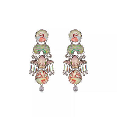 Ayala Bar Jewelry Ayalar Bar Pastel Chandelier Earrings Summer Fields Set, Kanoa