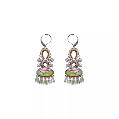 Ayala Bar Jewelry Ayalar Bar Pastel Dangling Earrings Summer Fields Set, Eman