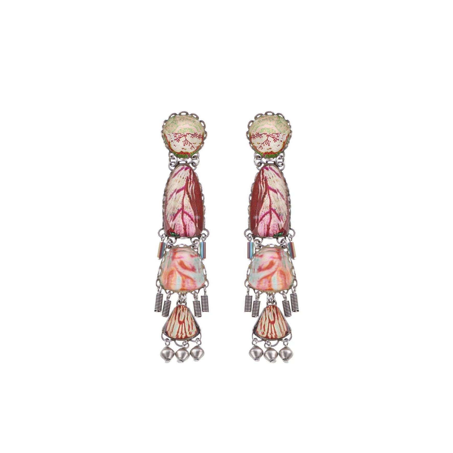 Ayala Bar Jewelry Ayalar Bar Pastel Long Earrings Summer Fields Set, Nirvana